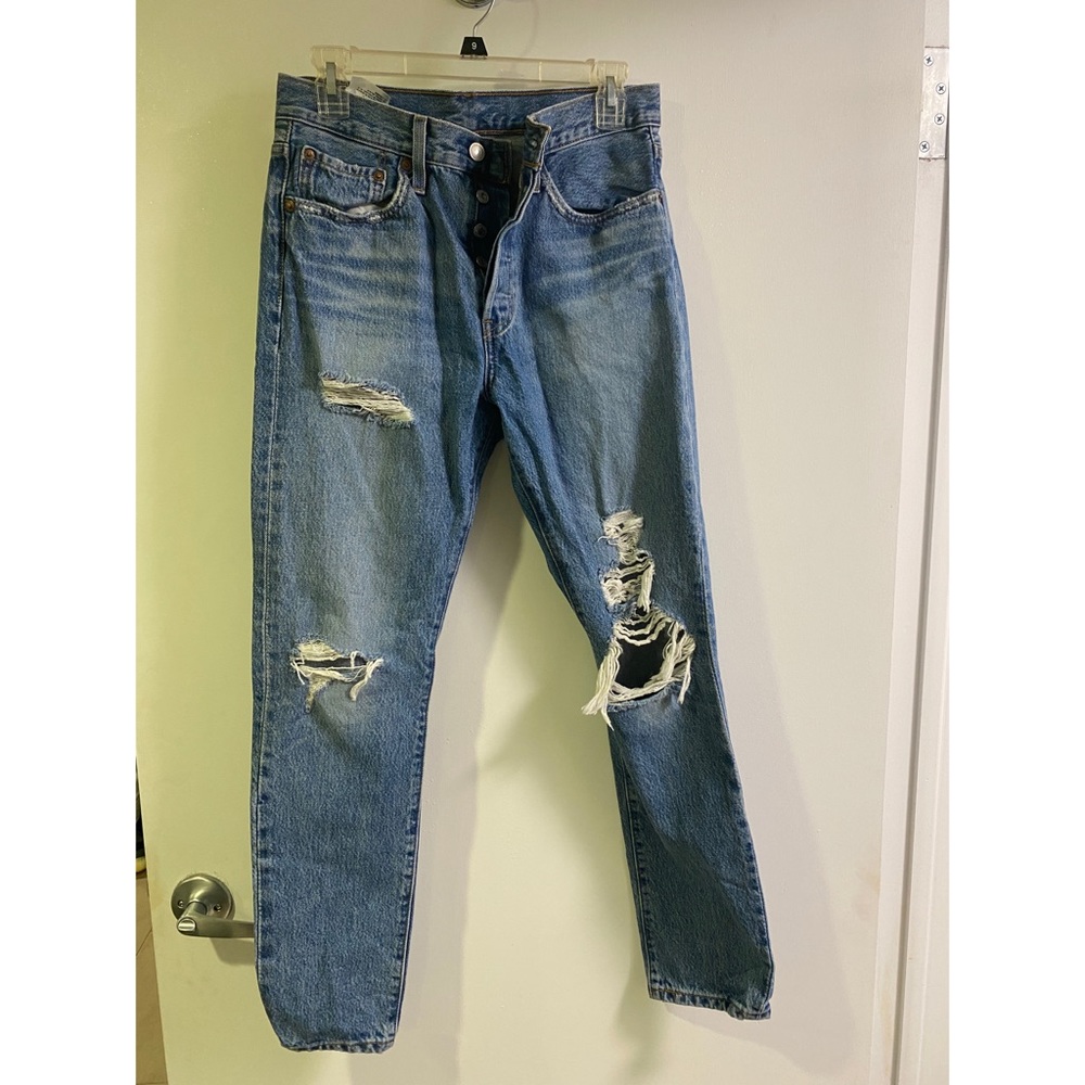 Levi’s skinny high rise 501 worn once